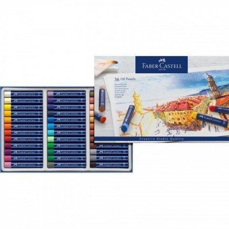 36-pieces Oil Pastels Set